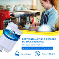 Filtre à eau CMF005 pour Philips Saeco CA6702/1 et systèmes Brita