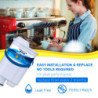 Filtre à eau CMF005 pour Philips Saeco CA6702/1 et systèmes Brita
