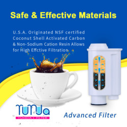 Filtre à eau CMF005 pour Philips Saeco CA6702/1 et systèmes Brita