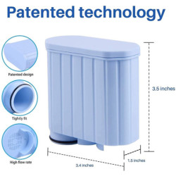 Filtre à eau CMF009 - Compatible Saeco AquaClean CA6903
