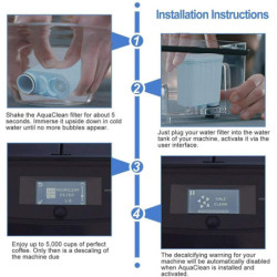 Filtre à eau CMF009 - Compatible Saeco AquaClean CA6903